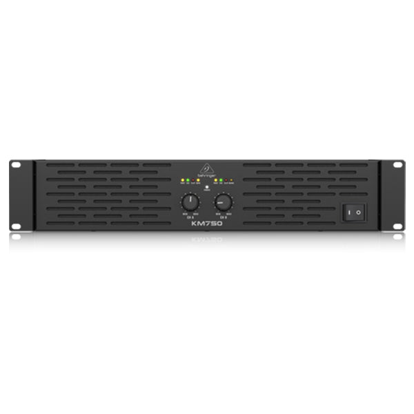 Behringer KM-750 750 Watt Power Amplifier Amp 2 x 200 400 W with ATR Technology (KM750 KM 750)