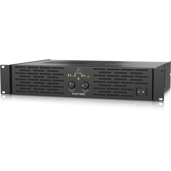 Behringer KM-750 750 Watt Power Amplifier Amp 2 x 200 400 W with ATR Technology (KM750 KM 750)