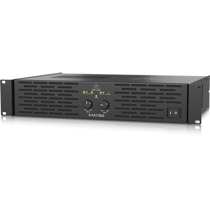 Behringer KM-750 750 Watt Power Amplifier Amp 2 x 200 400 W with ATR Technology (KM750 KM 750)