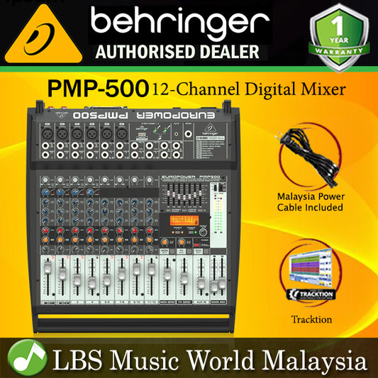 Behringer PMP-500 4+2Mic 4Stereo 250W x 2 Channel KLARK TEKNIK Multi FX Processor (PMP500 PMP 500)
