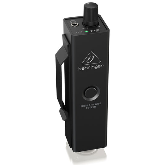 Behringer P-2 Powerplay Ultra Compact Personal In Ear In-Ear Monitor Amplifier Amp with XLR/TRS (P2 P 2)