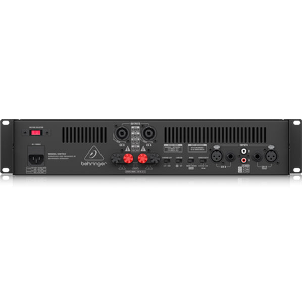 Behringer KM-750 750 Watt Power Amplifier Amp 2 x 200 400 W with ATR Technology (KM750 KM 750)