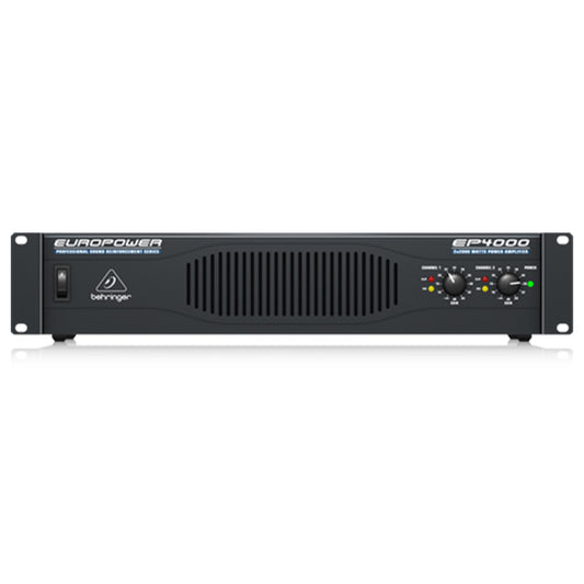 Behringer EP-4000 Professional 4000 Watt Stereo Power Amplifier Amp with ATR Technology (EP4000 EP 4000)