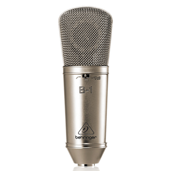 Behringer B-1 Gold Sputtered Large Diaphragm Studio Condenser Microphone Mic (B1 B 1)
