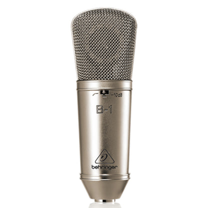 Behringer B-1 Gold Sputtered Large Diaphragm Studio Condenser Microphone Mic (B1 B 1)