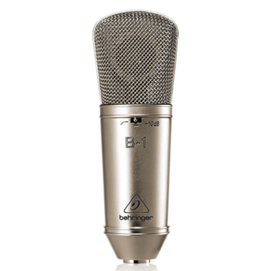 Behringer B-1 Gold Sputtered Large Diaphragm Studio Condenser Microphone Mic (B1 B 1)