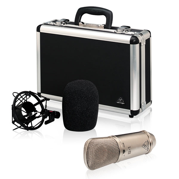 Behringer B-1 Gold Sputtered Large Diaphragm Studio Condenser Microphone Mic (B1 B 1)