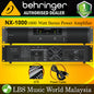 Behringer NX-1000 Ultra Lightweight 1000 Watt Class D Power Amplifier Amp (NX1000 NX 1000)