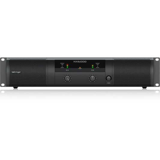 Behringer NX-6000 Ultra Lightweight 6000 Watt Class D Power Amplifier Amp (NX6000 NX 6000)
