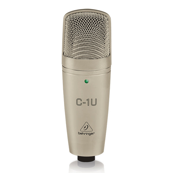 Behringer C-1U Large Diaphragm USB Studio Condenser Microphone Mic (C1U C 1U)