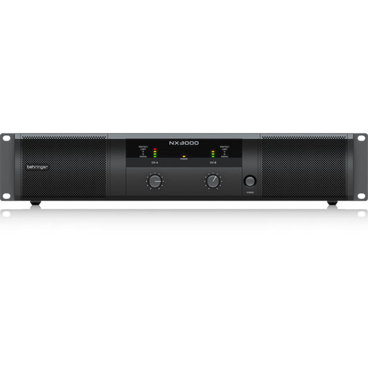 Behringer NX-3000 Ultra Lightweight 3000 Watt Class D Power Amplifier Amp (NX3000 NX 3000)