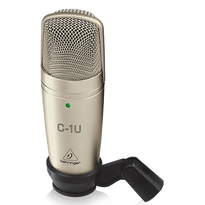 Behringer C-1U Large Diaphragm USB Studio Condenser Microphone Mic (C1U C 1U)