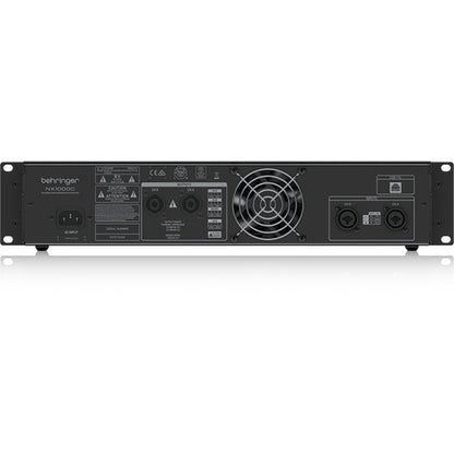 Behringer NX-1000D Ultra Lightweight 1000 Watt Class D Power Amplifier Amp (NX1000D NX 1000D)