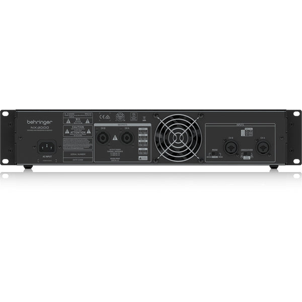 Behringer NX-3000 Ultra Lightweight 3000 Watt Class D Power Amplifier Amp (NX3000 NX 3000)