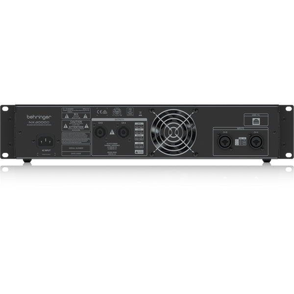 Behringer NX-3000D Ultra Lightweight 3000 Watt Class D Power Amplifier Amp (NX3000D NX 3000D)