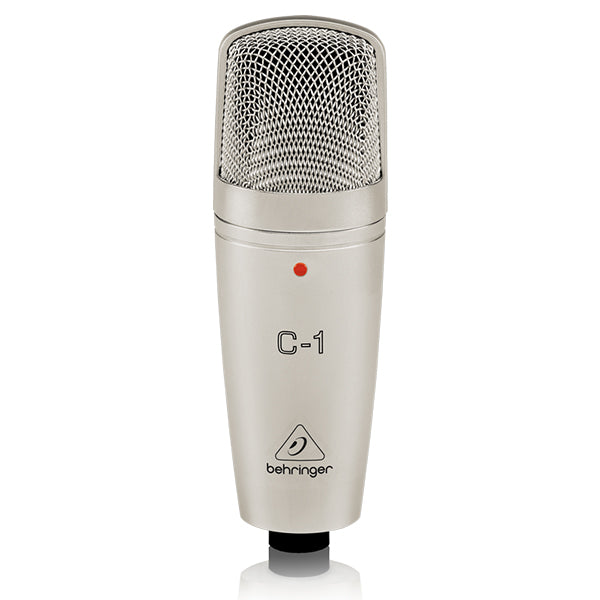 Behringer C-1 Large Diaphragm Studio Condenser Cardioid Pickup Pattern Microphone Mic (C1 C 1)