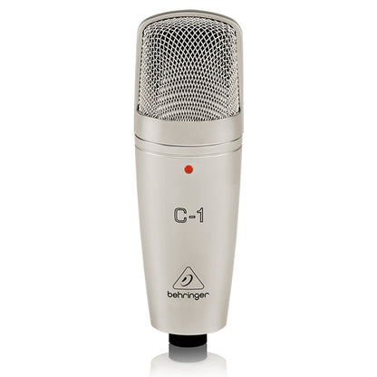 Behringer C-1 Large Diaphragm Studio Condenser Cardioid Pickup Pattern Microphone Mic (C1 C 1)