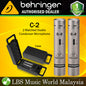 Behringer C 2 2 Matched True Studio Condenser Cardioid Microphone Mic Pair (C2 C-2)