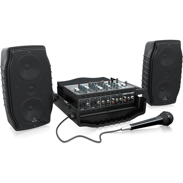 Behringer Europort PPA-200 Ultra Compact 200W 5 Channel Powered Mixer (PPA200 PPA 200)