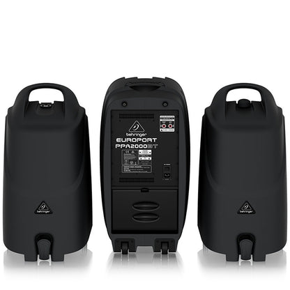 Behringer PPA-2000BT Ultra Compact 2000W 8 Channel Portable PA System with Bluetooth (PPA2000BT PPA 2000BT)