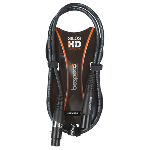 Bespeco HDFM100 Microphone XLR Cable Male to XLR Female