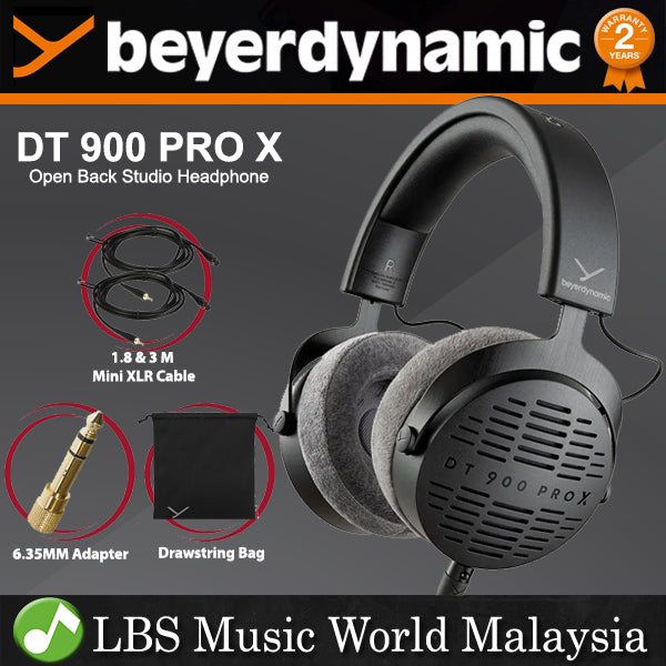 Beyerdynamic DT 900 Pro X 48 Ohms Open Back Studio Mixing Headphones with Detachable Cable (DT900 Pro)