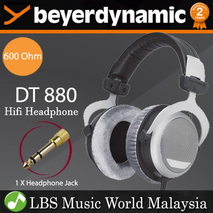 Beyerdynamic DT 880 Edition 600 Ohm Hi-Fi Semi Open Headphone For Amplifier (DT880)