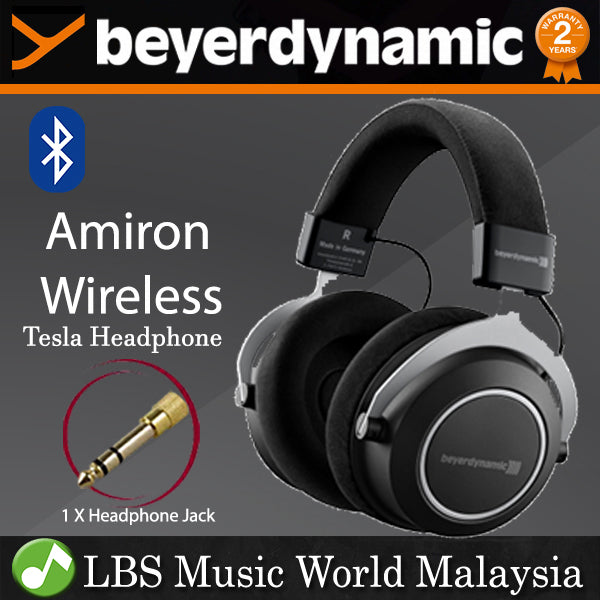 Beyerdynamic Amiron Wireless High End Tesla Bluetooth Closed Back Headphones with Sound Personalization