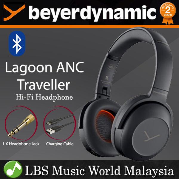 Beyerdynamic Lagoon ANC Traveller Closed Back Bluetooth Headphones with Sound Personalization