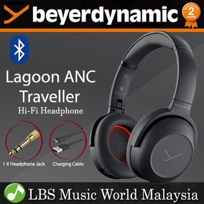 Beyerdynamic Lagoon ANC Traveller Closed Back Bluetooth Headphones with Sound Personalization