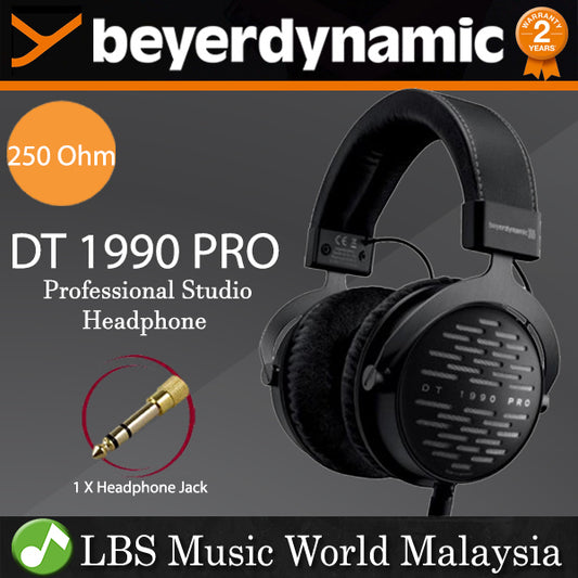 Beyerdynamic DT 1990 PRO 250 Ohm Tesla Studio Open Back Headphones for Mixing (DT1990)