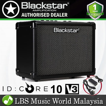 Blackstar ID:Core 10 V3 10 Watt Stereo Amplifier Combo Speaker Amp with Effect (IDCORE10 ID Core)