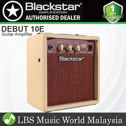 Blackstar Debut 10E 10 Watt 2x3 Inch Practice Guitar Combo Amplifier with Effect (10 E)
