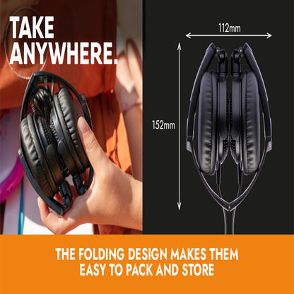 Blackstar FH50 Semi Closed On Ear Headphones with Adjustable Headband