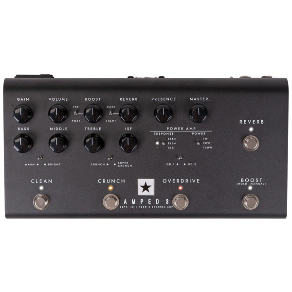 Blackstar Dept. 10 AMPED 3 100watt Guitar Amplifier Pedal