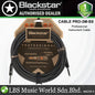 Blackstar CABLE-PRO-3M-SS 3M Straight 1/4Inch Jack To Straight 1/4 Inch Jack Professional Instrument Cable With Heavy Duty Nickel Plated Connectors Straight to Straight