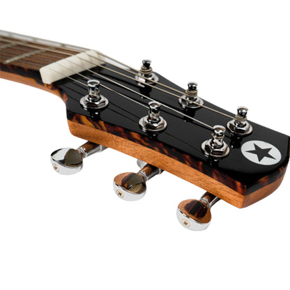 Blackstar Carry On Travel Gaboon Mahogany Body Electric Guitar With Mini humbucker with coil split Pickup And Bag