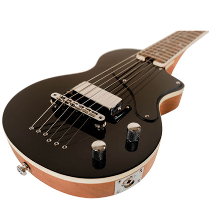 Blackstar Carry On Travel Gaboon Mahogany Body Electric Guitar With Mini humbucker with coil split Pickup And Bag