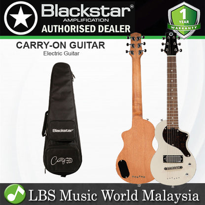 Blackstar Carry On Travel Gaboon Mahogany Electric Guitar With Laurel Fingerboard with Gig Bag