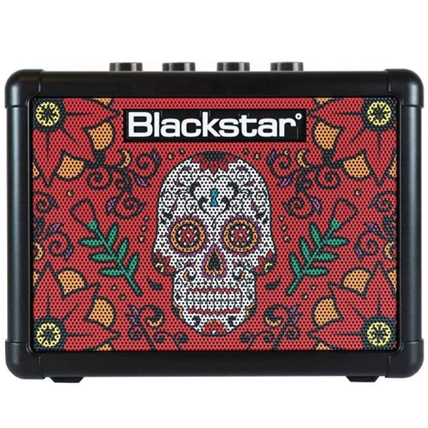 Blackstar Fly 3 3Watt 1x3 Inch Amp Limited Edition Sugar Skull 2 Combo Mini Guitar Amplifier