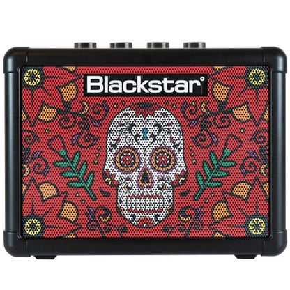 Blackstar Fly 3 3Watt 1x3 Inch Amp Limited Edition Sugar Skull 2 Combo Mini Guitar Amplifier