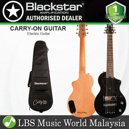 Blackstar Carry On Travel Gaboon Mahogany Electric Guitar With Laurel Fingerboard with Gig Bag