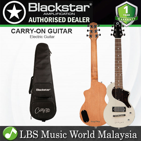 Blackstar Carry On Travel Gaboon Mahogany Electric Guitar With Laurel Fingerboard with Gig Bag