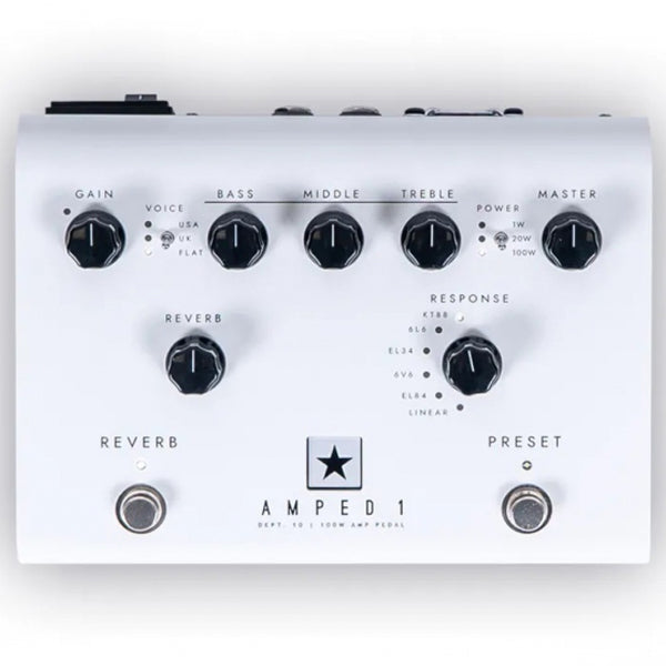 Blackstar Dept. 10 AMPED 1 100 Watt Guitar Amp Compact Amplifier Pedal with CabRig