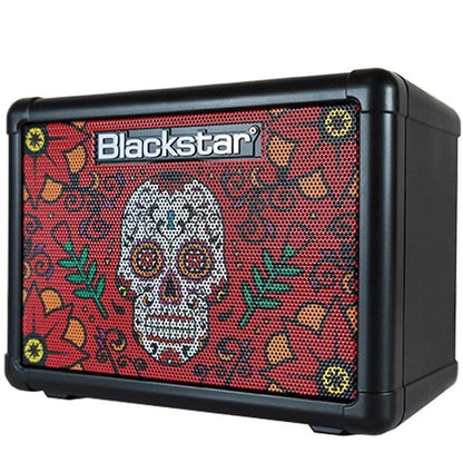 Blackstar Fly 3 3Watt 1x3 Inch Amp Limited Edition Sugar Skull 2 Combo Mini Guitar Amplifier