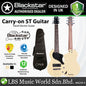 Blackstar Carry-On ST Okoume Body Travel Electric Guitar Mini-Humbucker Pickup with Bag