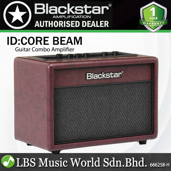 Blackstar ID:Core BEAM 20W Guitar Combo Amplifier with Bluetooth and 12 Amp Voices - Artisan Red