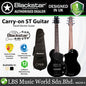 Blackstar Carry-On ST Okoume Body Travel Electric Guitar Mini-Humbucker Pickup with Bag
