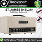Blackstar St. James EL34 Head Guitar Amp 2 channel 50 Watt Tube Amplifier Head with Power Tubes