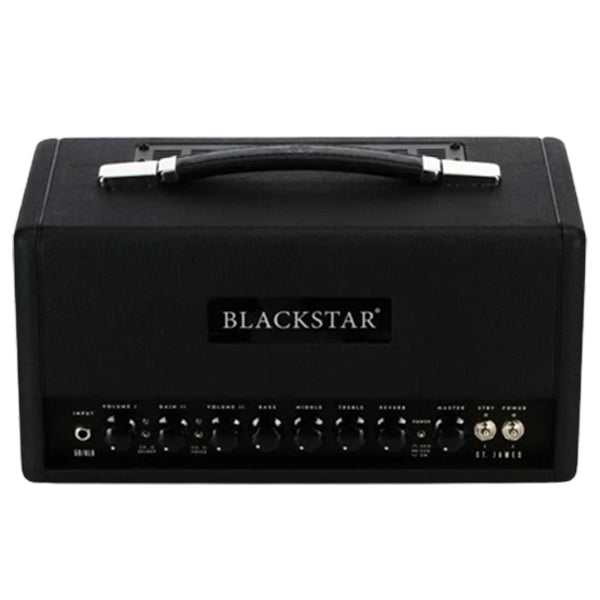 Blackstar St. James 50 6L6 H Tube Amplifier Head for Electric Guitar-Black